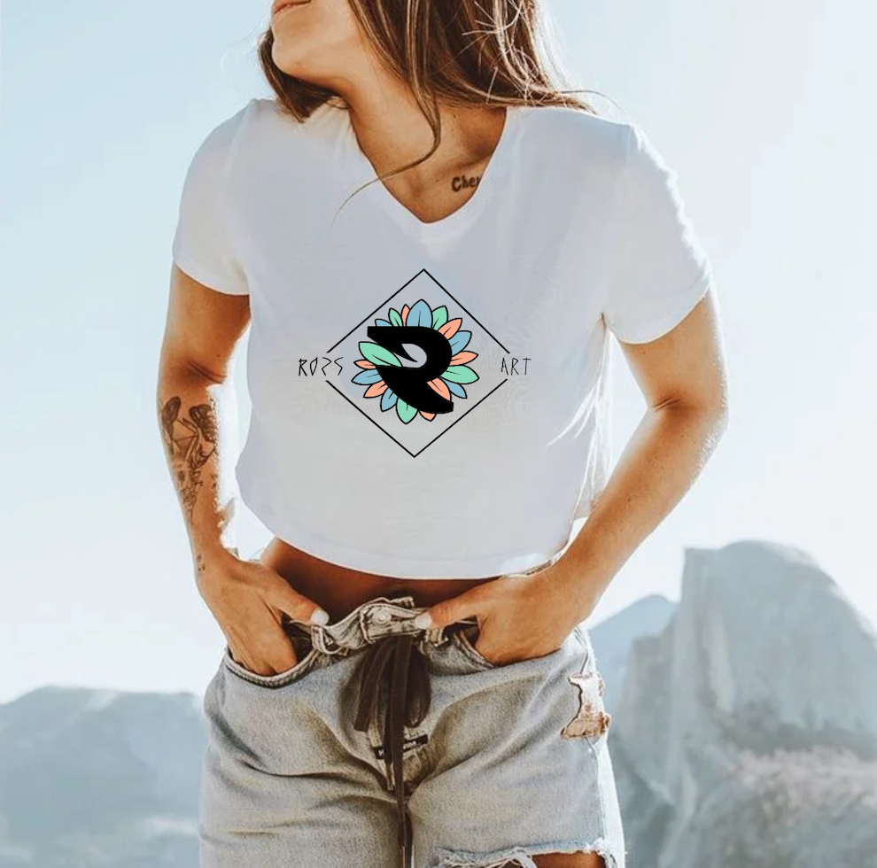 Crop tops en coton doux